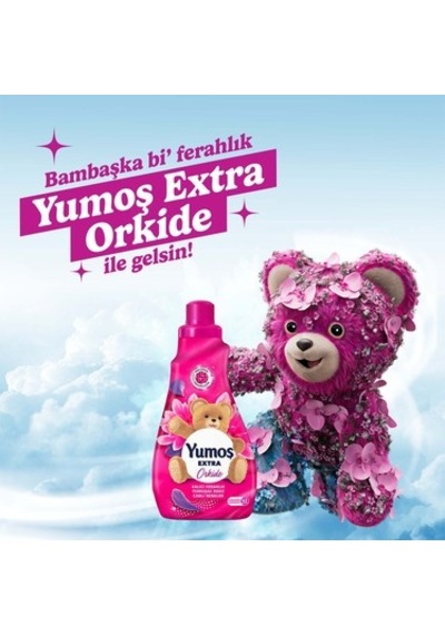 Konsantre Çamaşır Yumuşatıcı Orkide 1008 Ml Mükemmel Yumuşaklık 100'lü Set