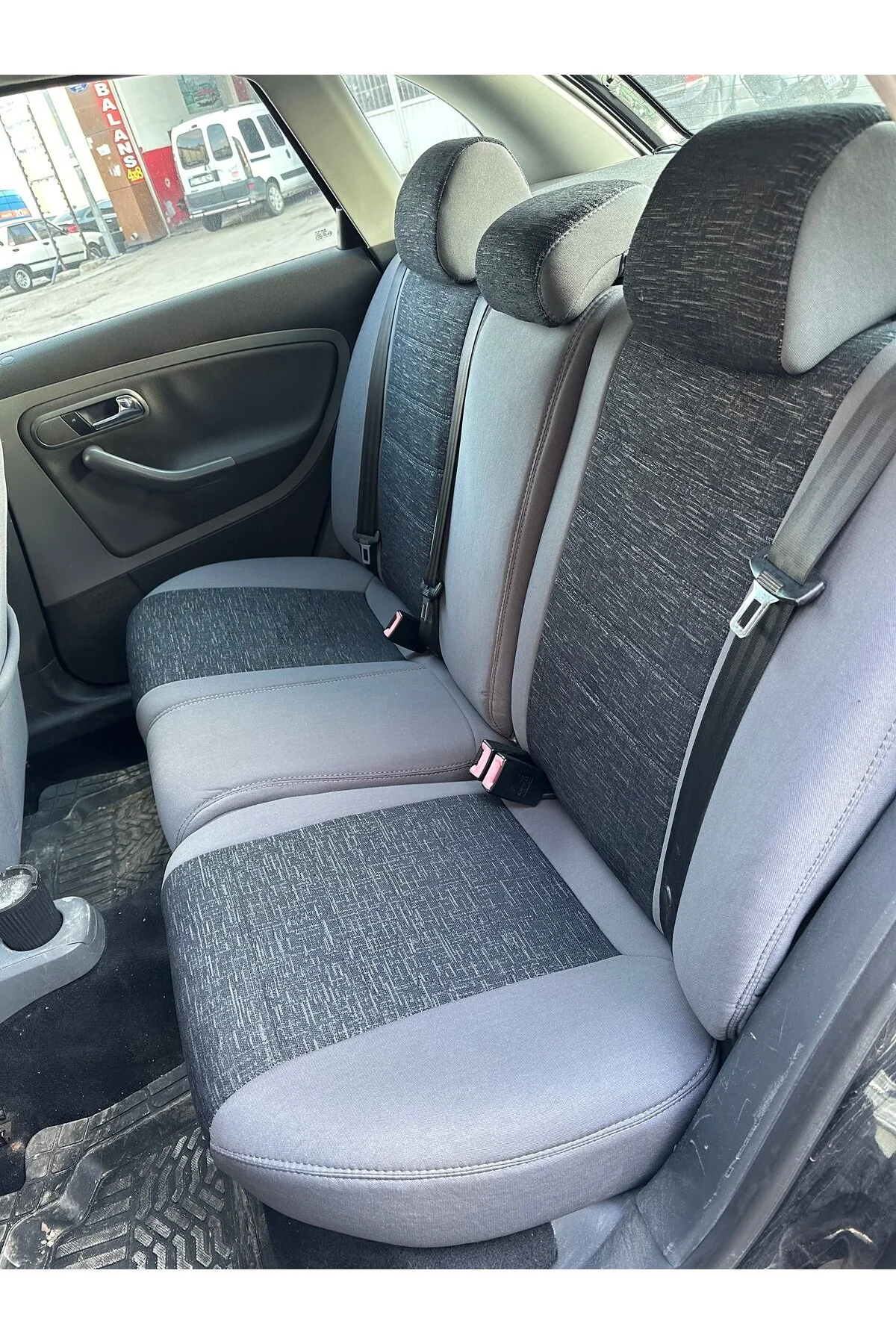 Seat İbiza Araca Özel Koltuk Kılıfı Füme