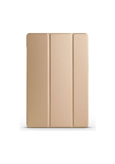 Galaxy Uyumlu  Tab A9 Zore Smart Cover Standlı 1-1 Kılıf-gold Arka Kapak