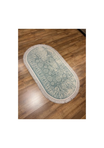Daphne 10305a Mavi Oval Halı
