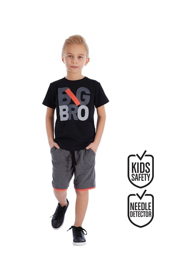 Big Bro Erkek Çocuk T-shirt Şort Takım