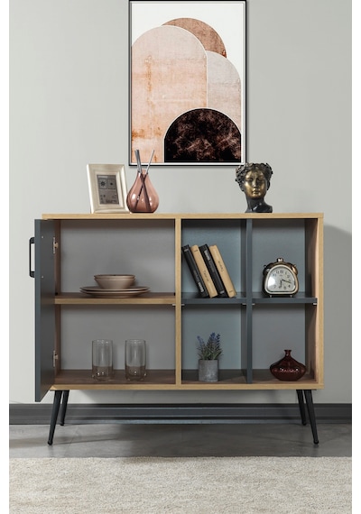 4109 Şile Metal Ayaklı,kulplu 100 Cm Konsol - Tv Ünitesi - Yemek Odası - Kahve Köşesi Antrasit Antrasit - Safir 4109 Şile Metal Ayaklı,kulplu 100 Cm Konsol - Tv Ünitesi - Yemek Odası - Kahve Köşesi Antrasit Antrasit - Safir