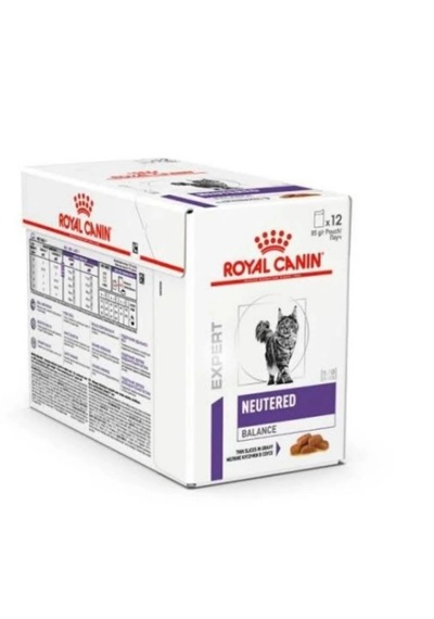 Royaı Canin Neutered Satiety Soslu Yaş Mama - İştah Dengeleyici Ve Kilo Kontrolü 12'li Paket