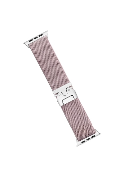 Newface - 123 - Apple Watch 42mm Forest Kumaş Kordon - Edntrend - - Lila