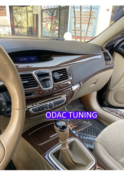 Renault Laguna 3 / Koyu Meşe Desen Full Set , Torpido Konsol Kapl