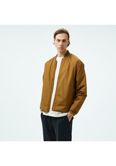 Under Armour Unstoppable Yalıtımlı Bomber Erkek Kahverengi Mont Düz 1388903 Kahverengi