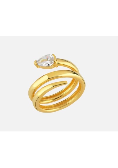 Çelik Shine Yüzük Ayarlanabilirdir Gold