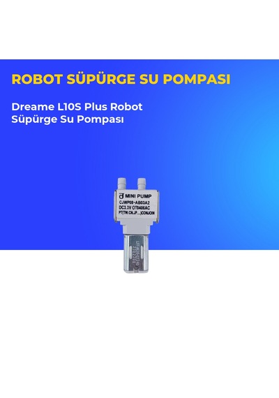 Dreame L10s Plus Robot Süpürge Su Pompası