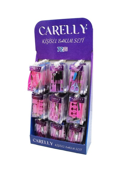 Carelly Cr-0652 Kişisel Bakım Manikür Ve Pedikür Seti - 72'li Paket