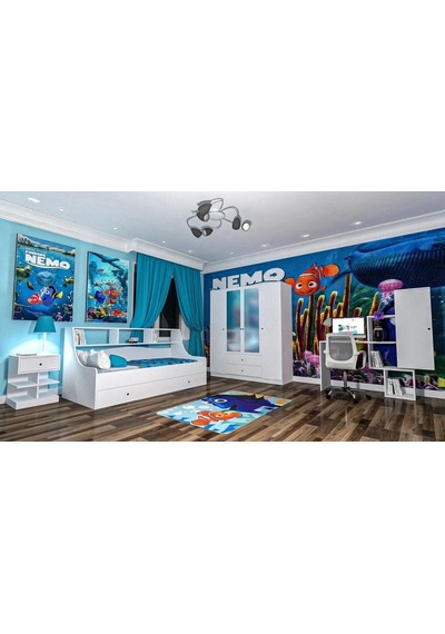 Derya Modern Genç Odası Takımı Mdf Sis Gri Derya Modern Genç Odası Takımı Mdf Sis Gri