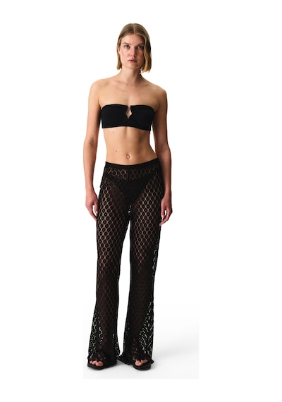 Penti Siyah Flare Pantolon