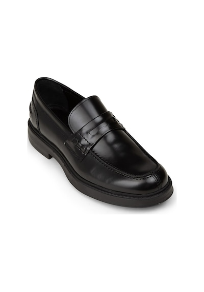 Deery Erkek Siyah Hakiki Deri Loafer Ayakkabı - 02021msyhc03 Siyah