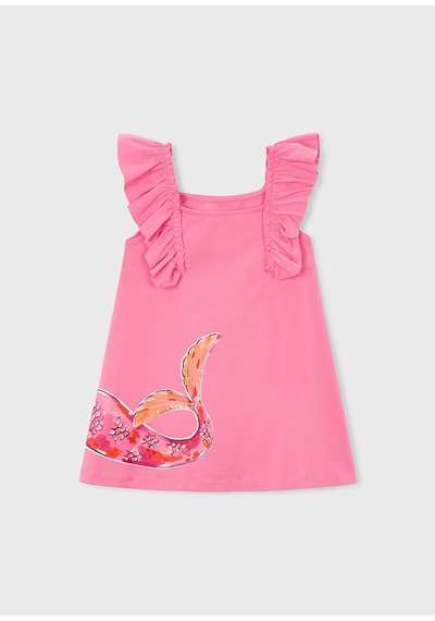 Mayoral Kız Çocuk Elbise 3943 Pembe