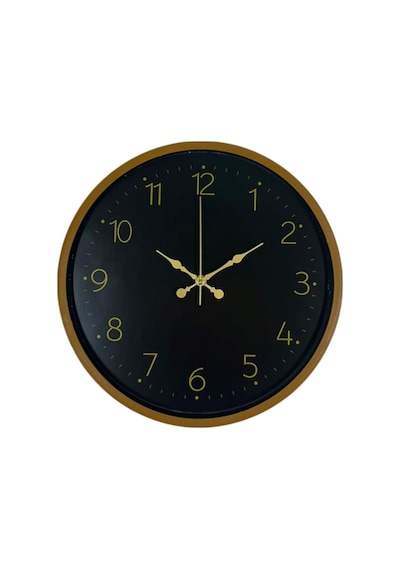 36 Cm Kahverengi Standart Duvar Saati Çok Renkli 19154315