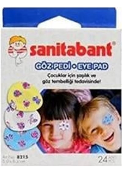 Sanitabant Çocuk Göz Pedi 24'lü
