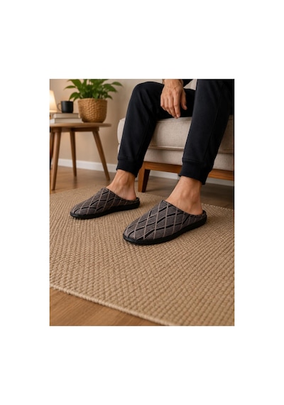 Neco Giyim Erkek Önü Kapalı Terlik Peluş Yıkanabilir Ev Terliği Misafir Çeyiz Damat Terliği Kahverengi Neco Giyim Erkek Önü Kapalı Terlik Peluş Yıkanabilir Ev Terliği Misafir Çeyiz Damat Terliği Kahverengi