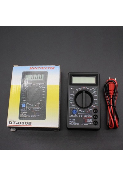 Dt830b Dijital Ölçü Aleti Multimetre Problu