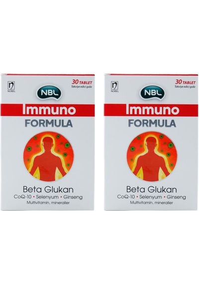 Nbl Immuno Formula Selenyum & Beta Glukan 30 Tablet 2 Adet