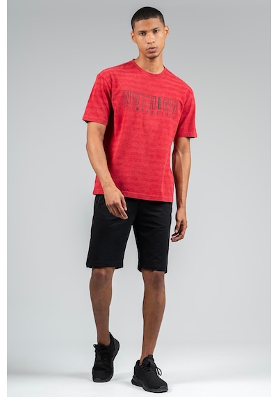 Maraton Comfort Erkek Bisiklet Yaka Kahverengi T-shirt Kahverengi
