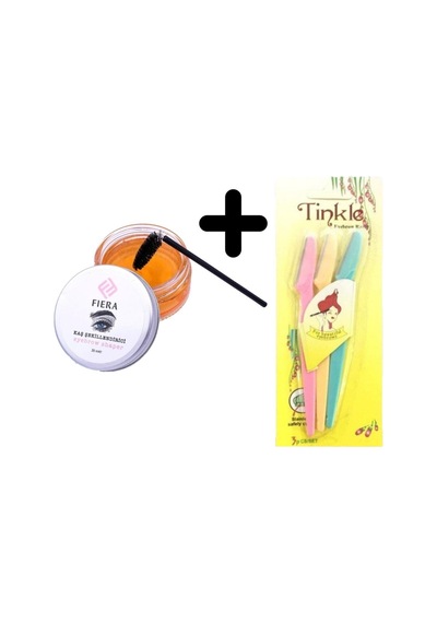 Kaş Bakım Şekillendirici Wax Seti & 3'lü Kaş Usturası Diğer