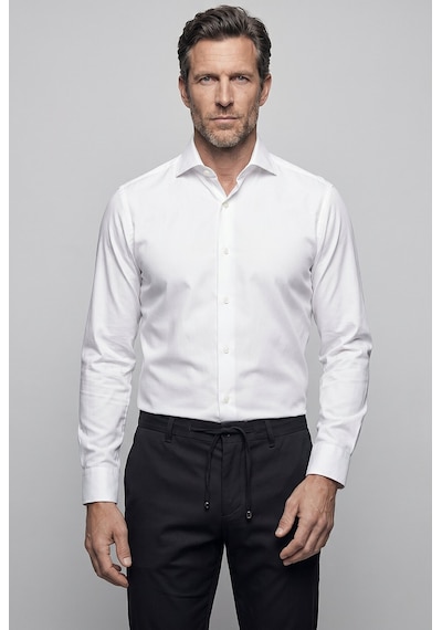 Bisse Beyaz Regular Fit Cepsiz Klasik Uzun Yaka Gömlek Gmkls252179 D01