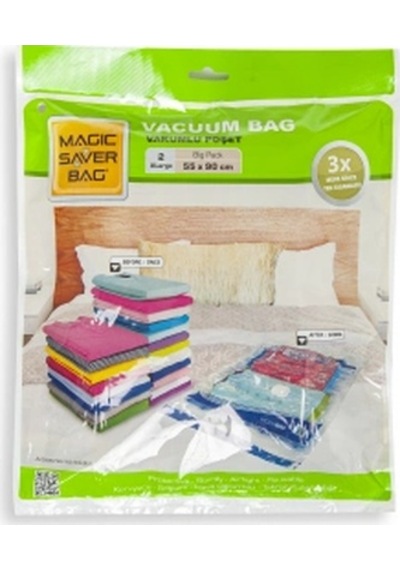 55x90 Xl Vakumlu Poşet Hurç Bag Çok Renkli