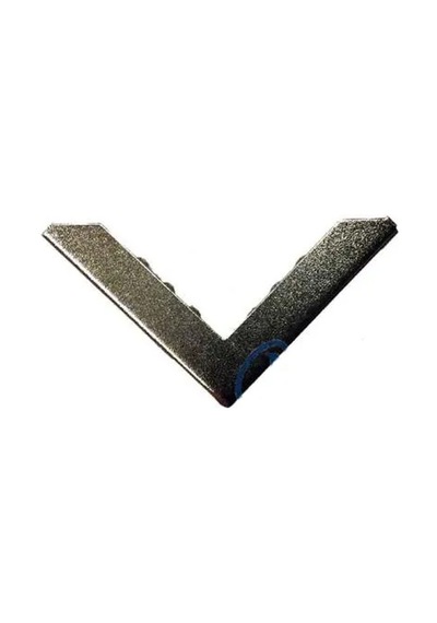 , Kapak, Menü, Albüm Köşesi, Büyük - 23x40mm, Nikel, 500 Adet Çok Renkli