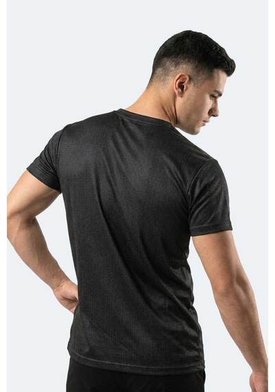 Slazenger Rıft Erkek Oversıze Siyah Tişört