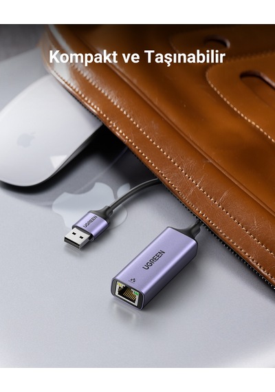 Ugreen Usb-a To Ethernet Rj45 Dnüştürücü Adaptör, 50922