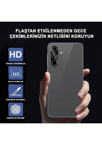 Samsuıng Galaxy A26 Uyumlu Kamera Lens Koruyucu Dayanıklı Kamera Koruyucu