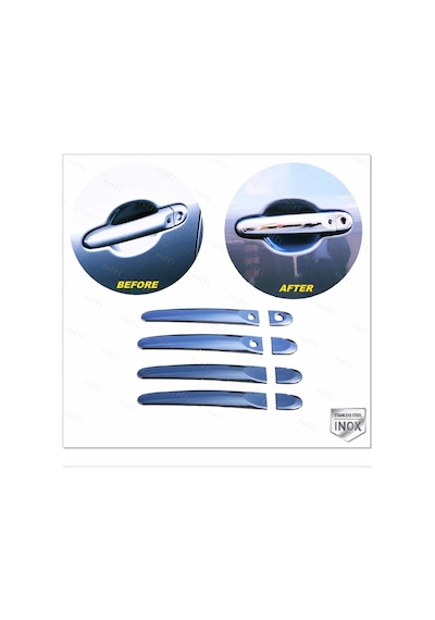 Nissan Micra Krom Kapı Kolu 4 Kapı 2010-2016 Arası Sensörlü