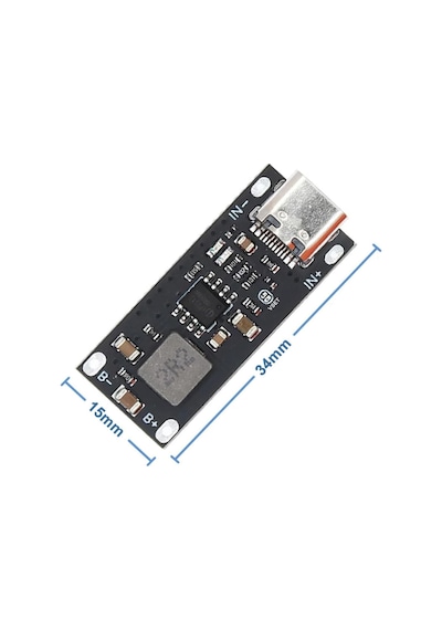 Ip2312 4.2v 3a Lityum Pil Yüksek Akımlı Şarj Devresi Tek Hücreli Li-ion Lipo Type-c Usb Giriş