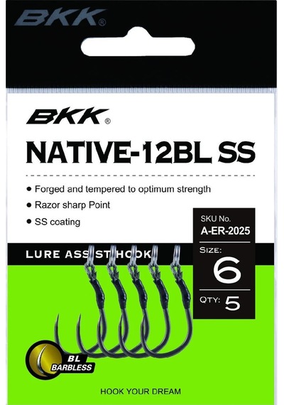 Bkk Native-12bl Ss No:1 5'li Paket Olta İğnesi