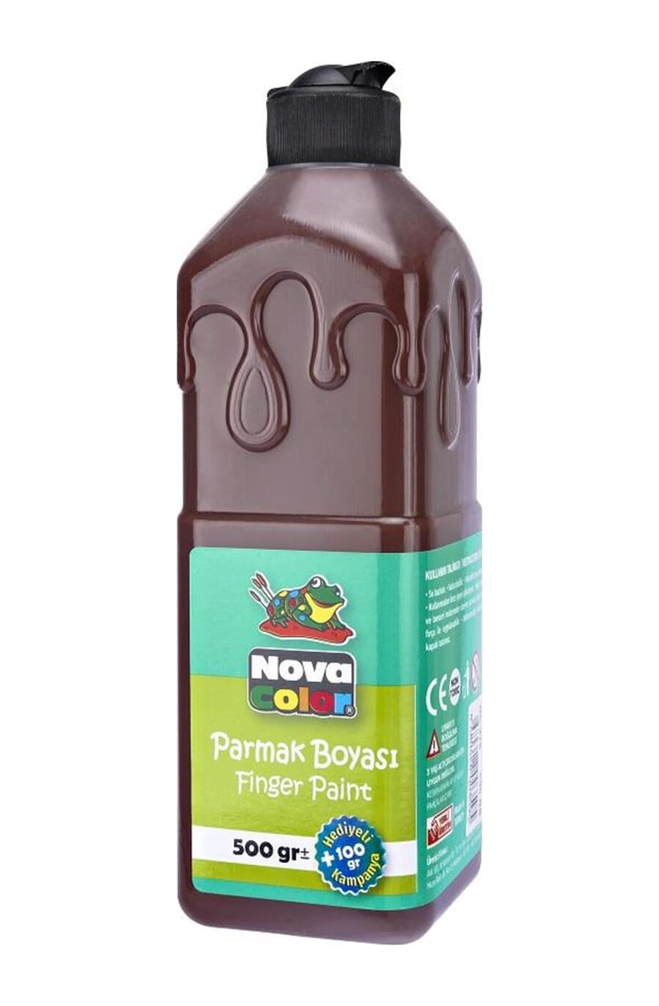 Parmak Boyası Kahverengi 500 Gr Nc-376 Karışık, Çok Renkli