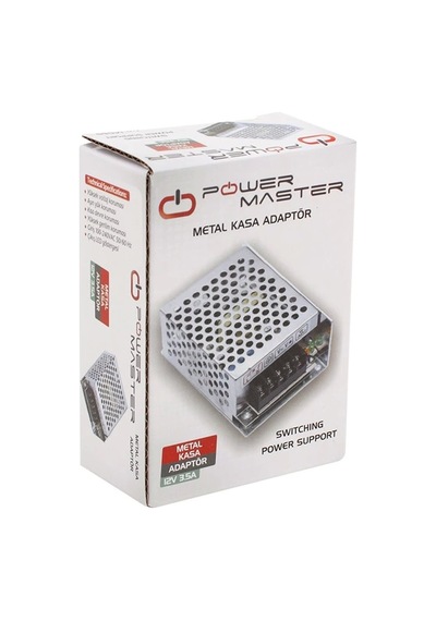 Pm-14065 12 Volt - 3.5 Amper - 42 Watt Metal Kasa Adaptör