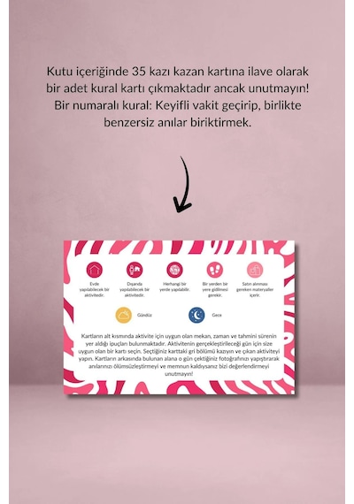 Let's Date Çiftler İçin 35 Kazı Kazan Kartı