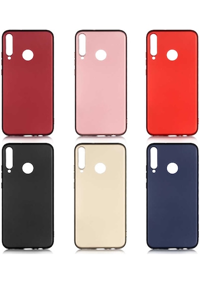 Huawei P40 Lite E Kılıf Zore Premier Silikon Kapak Siyah