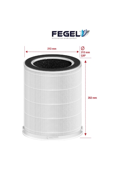 FG-201 Akıllı Hava Temizleyici Yedek Hava Filtresi