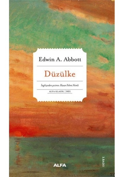 Düzülke İki Boyutta Yaşam -  Edwin A. Abbott