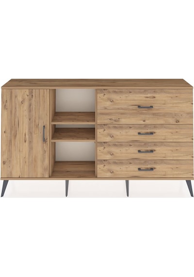 Arges Konsol 4 Raflı 4 Çekmeceli Tek Kapaklı 176x30x99 Çam-çam Atlas Çam - Atlas Çam Arges Konsol 4 Raflı 4 Çekmeceli Tek Kapaklı 176x30x99 Çam-çam Atlas Çam - Atlas Çam