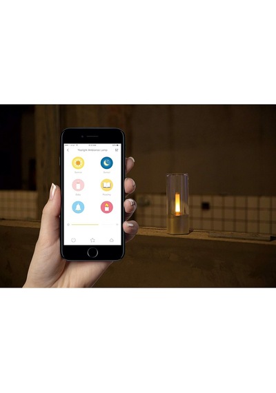 Yeelight Candela Ambiyans Lambası, Mum Işığı, Masa Lambası, Ble Mesh / Ab Versiyonu Diğer
