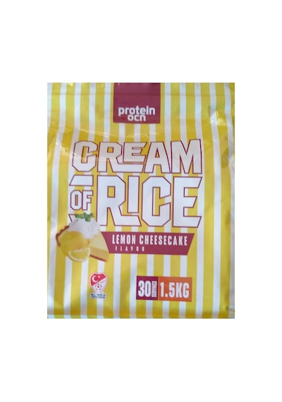 Protein Ocn Cream Of Rice Lemon Cheesecake Flavor Limon Ve Bisküvi Aromalı Pirinç Kreması 1,5 Kg