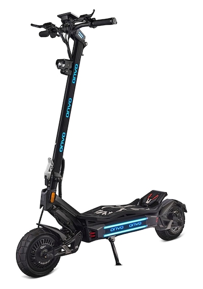 Onvo Rx-10 3000 W Elektrikli Scooter Antrasit - Siyah