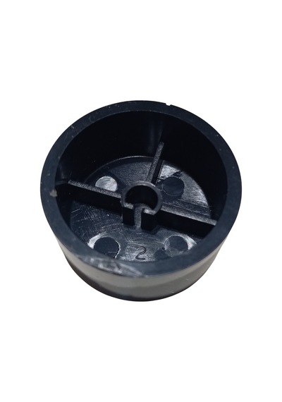 15 Adet Plastik Siyah Ses Kontrol Pot Başlığı 35x18mm 6mm D Tip Mile Uygun