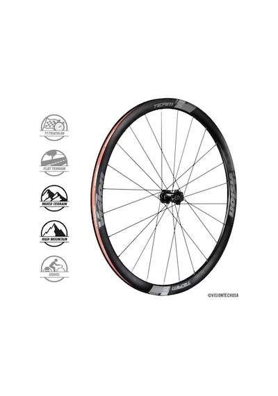 Fsa Vision Team35 Disk Centerlock Yol Jant Seti Siyah
