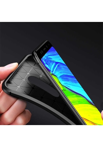 Xiaomi Redmi 5 Plus Kilif Karbon Silikon Case 389460824