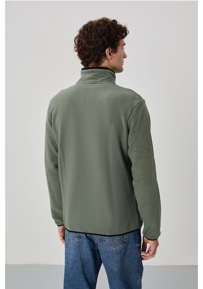 Tommy Life Standart Kalıp Dik Yaka 2li Paket Lacivert-çağla Erkek Polar Sweatshirt - 87992 Lacivert - Yeşil