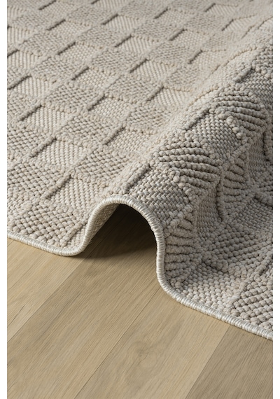 Fizy Bej Multi Halı Loop Sisal Halı Modern Dokuma Oturma Odası Salon Halısı 13795b Multi