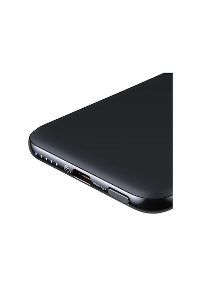 Mc-2931 Metaair 20w 5000mah Ultra Ince Metal Manyetik Kablosuz Powerbank Siyah