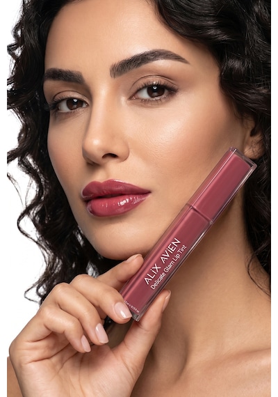 Kalıcı & Suya Dayanıklı Dudak Parlatıcı Tint - Delicate Glam Lip Tint 708 Purple Addiction Pembe